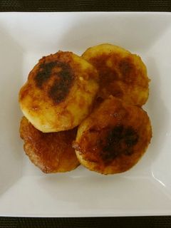 北海道☆とろけるチーズinいももち-レシピのメイン写真