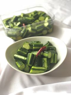BBQで必ず喜ばれます♡さっぱりきゅうり-レシピのメイン写真