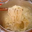 最速の薄いスープの豚骨ラーメン