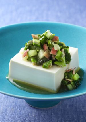 夏野菜だし漬けの冷奴-レシピのメイン写真