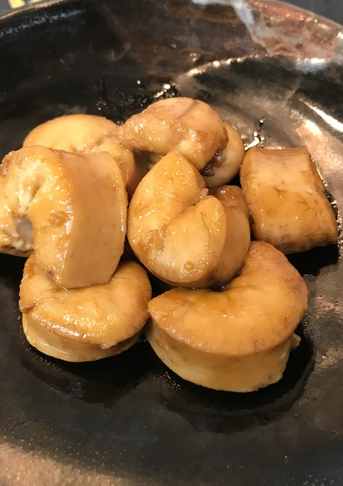 ぶりの白子の煮付け-レシピのメイン写真