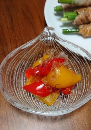 やみつきになるパプリカのおかか和え-レシピのメイン写真
