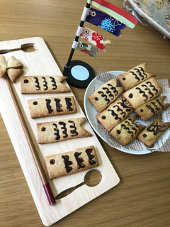 こどもの日・簡単可愛い★鯉のぼりクッキー-レシピのメイン写真