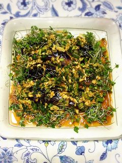 焼きナスの香味ソースがけ-レシピのメイン写真