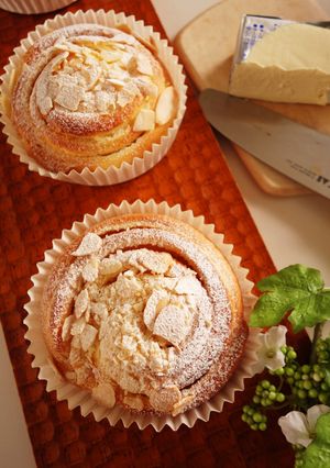 クリームチーズマーブルパン（ＨＢ使用）-レシピのメイン写真