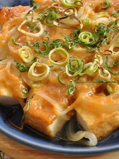 こくウマ☆厚揚げと玉ねぎのみそ焼き-レシピのメイン写真