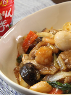 とろりんぱっであんかけ焼きそば-レシピのメイン写真