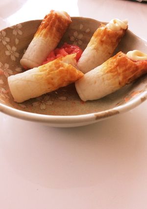 誰でも簡単✨絶品ちくわ明太マヨ-レシピのメイン写真