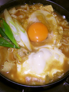 鍋焼きカレーうどん♪-レシピのメイン写真