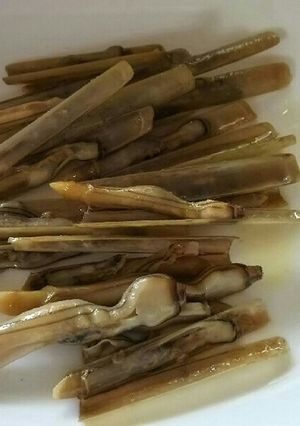 潮干狩り！マテ貝のバター焼き(^o^)-レシピのメイン写真