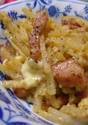 【男の料理】じゃが芋DEカルボナーラ風-レシピのメイン写真