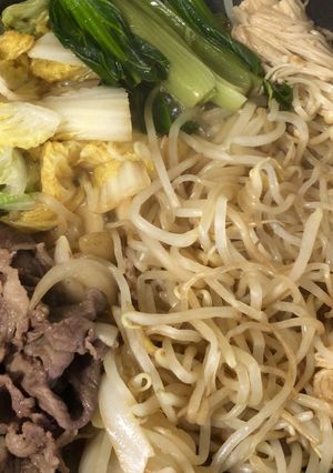 ★妊婦メシ★野菜たっぷりすき焼き-レシピのメイン写真