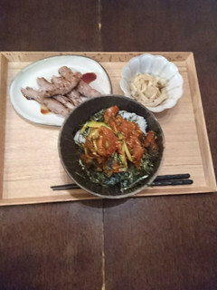 韓国風あじ丼-レシピのメイン写真