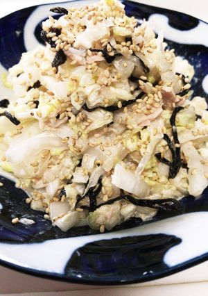 簡単！塩昆布入り白菜ツナサラダ☆-レシピのメイン写真