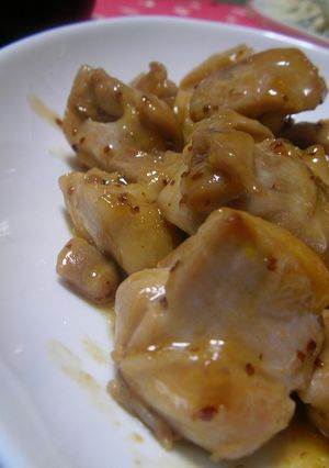 【男の料理】鶏肉のマスタード照焼き-レシピのメイン写真