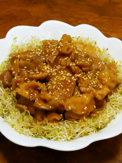 ご飯が進む!!豚バラの韓国風炒め-レシピのメイン写真