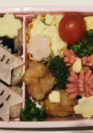 5月のお弁当-レシピのメイン写真