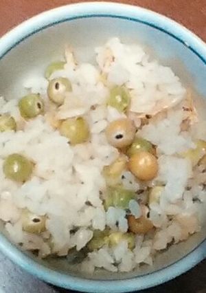うすい豆と釜上げ桜エビのご飯-レシピのメイン写真