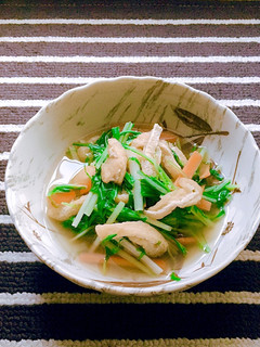 ✤油揚と水菜の煮浸し✤-レシピのメイン写真