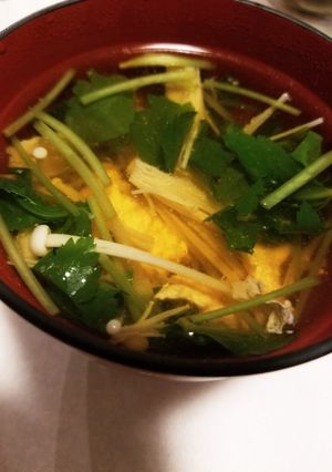鶏ささみの中華スープ-レシピのメイン写真