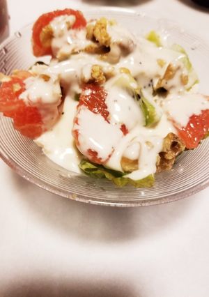 鶏ささみくるみのダイエットフルーツサラダ-レシピのメイン写真
