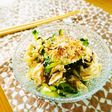 低糖質♪ささみと塩昆布の和え物