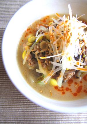 坦々はるさめ野菜スープ-レシピのメイン写真