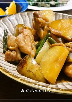 ごま油が香る新じゃが芋のうま照り煮-レシピのメイン写真