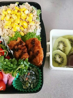 中学生男子♂お弁当⑰-レシピのメイン写真