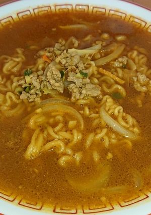 辛カレーラーメン-レシピのメイン写真