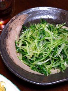 我が家の減塩 水菜のおひたし-レシピのメイン写真