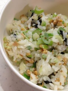 卵不使用!納豆チャーハン-レシピのメイン写真