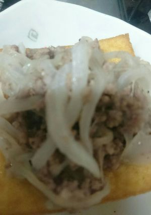厚揚げのミンチ炒めかけとアレンジ色々-レシピのメイン写真