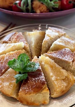 簡単☆バナナとリンゴの豆腐ケーキ(米粉)-レシピのメイン写真