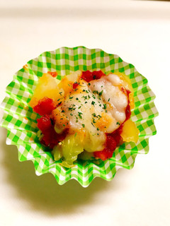 お弁当に♡じゃが芋トマトソースグラタン♡-レシピのメイン写真