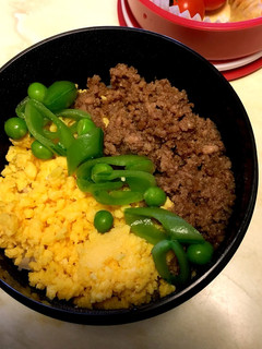 簡単べんとう そぼろ丼-レシピのメイン写真