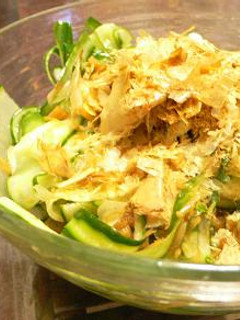 キュウリの梅風味サラダ-レシピのメイン写真