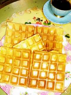 ホットケーキミックスで簡単にワッフルღ-レシピのメイン写真