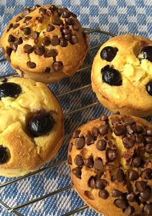 ＊バターなし！生クリームマフィン＊-レシピのメイン写真