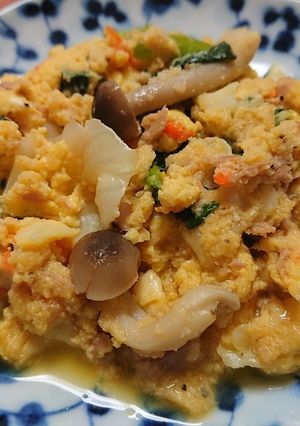 野菜たっぷり！ツナ＆おから☆キャベ玉チー-レシピのメイン写真