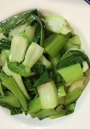 チンゲンサイだけ！ごま油炒め-レシピのメイン写真