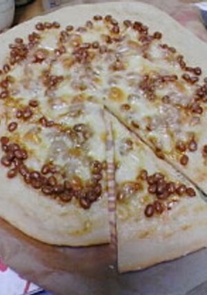 納豆ピザ-レシピのメイン写真
