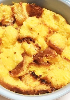 【幼児食】おやつに簡単パンプティング-レシピのメイン写真