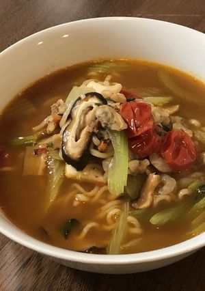 夏にぴったり、さっぱりピリ辛！辛ラーメン-レシピのメイン写真
