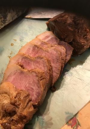 二郎を目指して！圧力鍋で簡単煮ブタ！-レシピのメイン写真