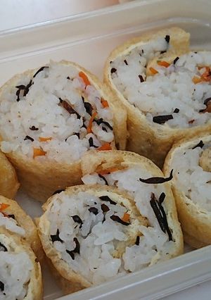変わり種いなり巻き寿司-レシピのメイン写真