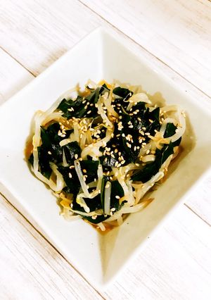 もやしとわかめの中華和え-レシピのメイン写真