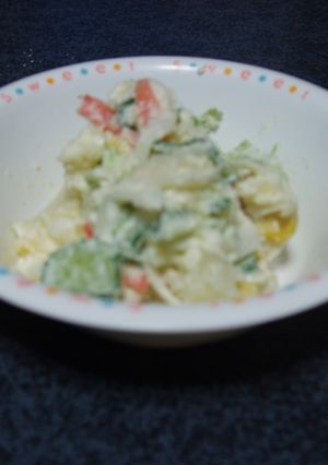 フレッシュ野菜いっぱいポテトサラダ-レシピのメイン写真