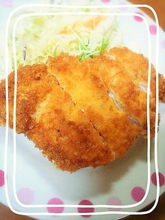 むね肉でも柔らかく!我が家のチキンカツ♪-レシピのメイン写真