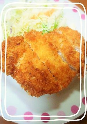 むね肉でも柔らかく！我が家のチキンカツ♪-レシピのメイン写真